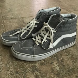 Light Grey Old School Hightops